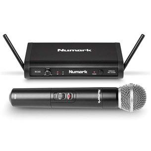 Wireless microphone + sender Numark