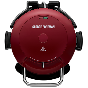 George Foreman Entertaining 360, red - Table grill + deep pan
