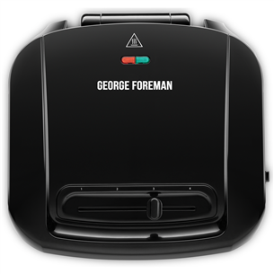 George Foreman Entertaining, 1500 W, melna - Elektriskais grils