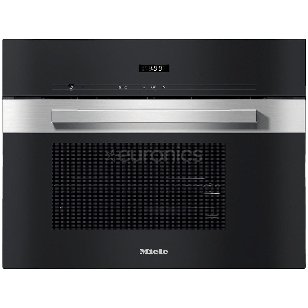 Miele, 40 L, melna/nerūsējošā tērauda - Iebūvējama tvaika cepeškrāsns