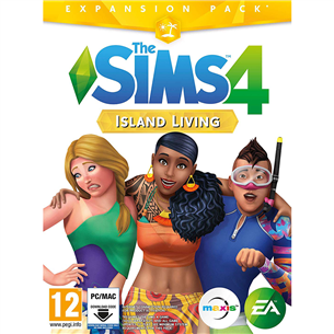 PC game The Sims 4: Island Living