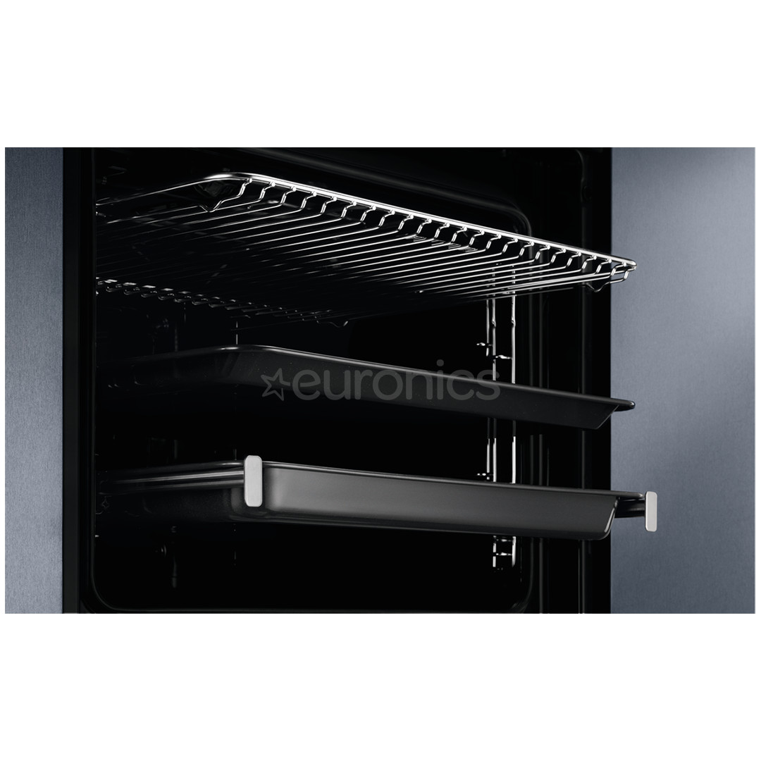 Electrolux, 71 L, pirolītiskā tīrīšana, melna - Iebūvējama cepeškrāsns