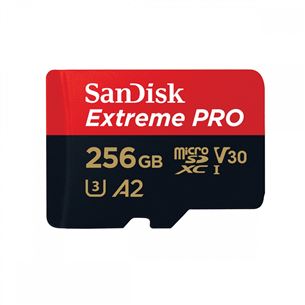 Atmiņas karte Extreme PRO MicroSDXC, SanDisk / 256GB