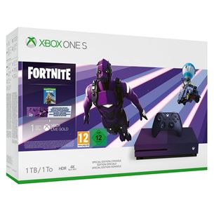 Gaming console Microsoft Xbox One S Fortnite Battle Royale Special Edition Bundle (1TB)
