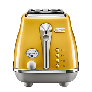 Delonghi ICONA Capitals, 900 W, yellow/grey - Toaster CTOC2103Y