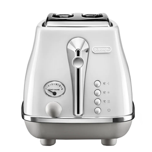 Delonghi ICONA Capitals, 900 W, white/grey - Toaster CTOC2103W