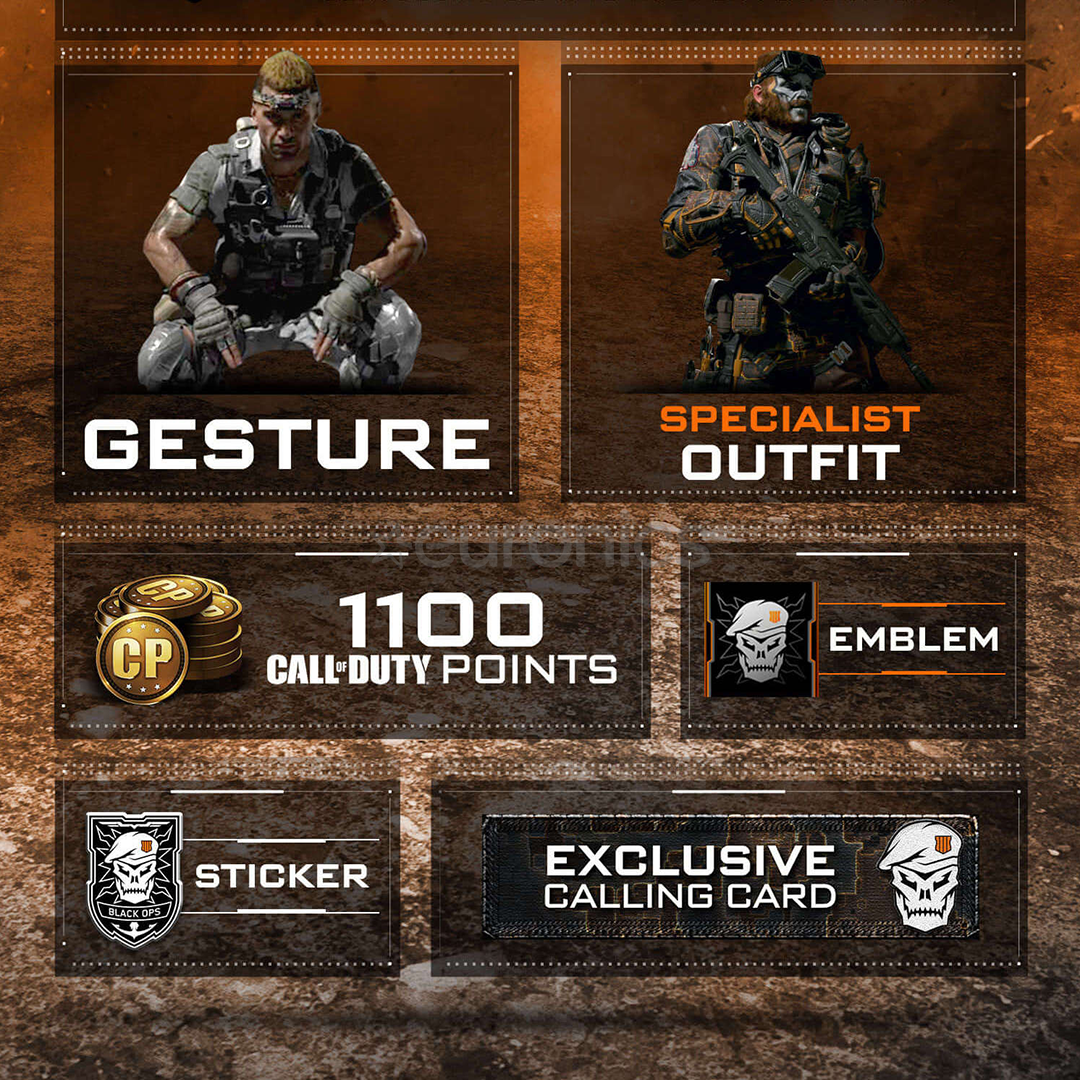 Spēle priekš PlayStation 4 Call of Duty Black Ops 4 Specialist Edition
