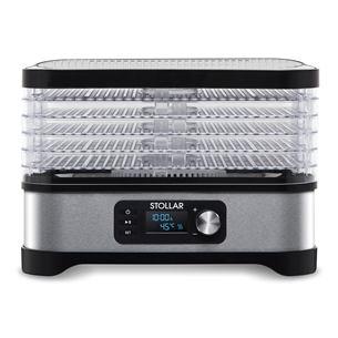 Stollar the Rapid Food Dryer, 400 W, silver/black - Food dehydrator