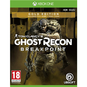 Spēle priekš Xbox One, Ghost Recon Breakpoint Gold Edition