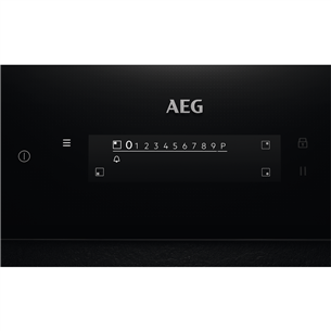 AEG, ширина 78 см, без рамы, темно-серый - Интегрируемая индукционная варочная панель