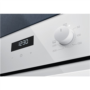 Electrolux, 57 L, katalītiskā tīrīšana, balta - Iebūvējama elektriskā cepeškrāsns