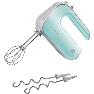 Bosch Styline Colour, 500 Вт, зеленый/серый - Ручной миксер MFQ40302