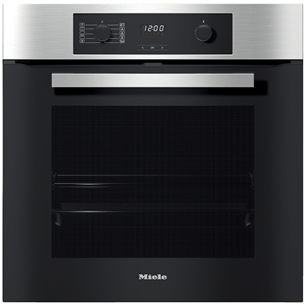 Miele, 76 L, pirolītiskā tīrīšana, melna/nerūsējošā tērauda - Iebūvējama elektriskā cepeškrāsns H2265-1BP