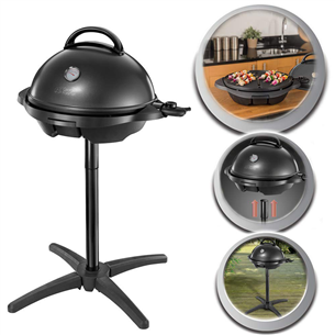 George Foreman Indoor Outdoor, black - Grill