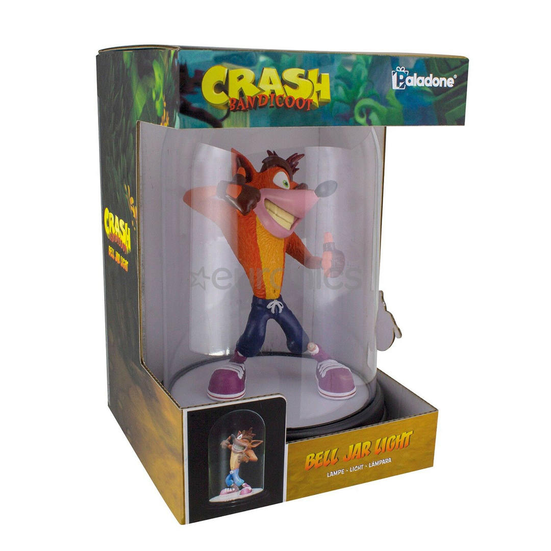 Dekoratīvā lampa Crash Bandicoot Bell Jar