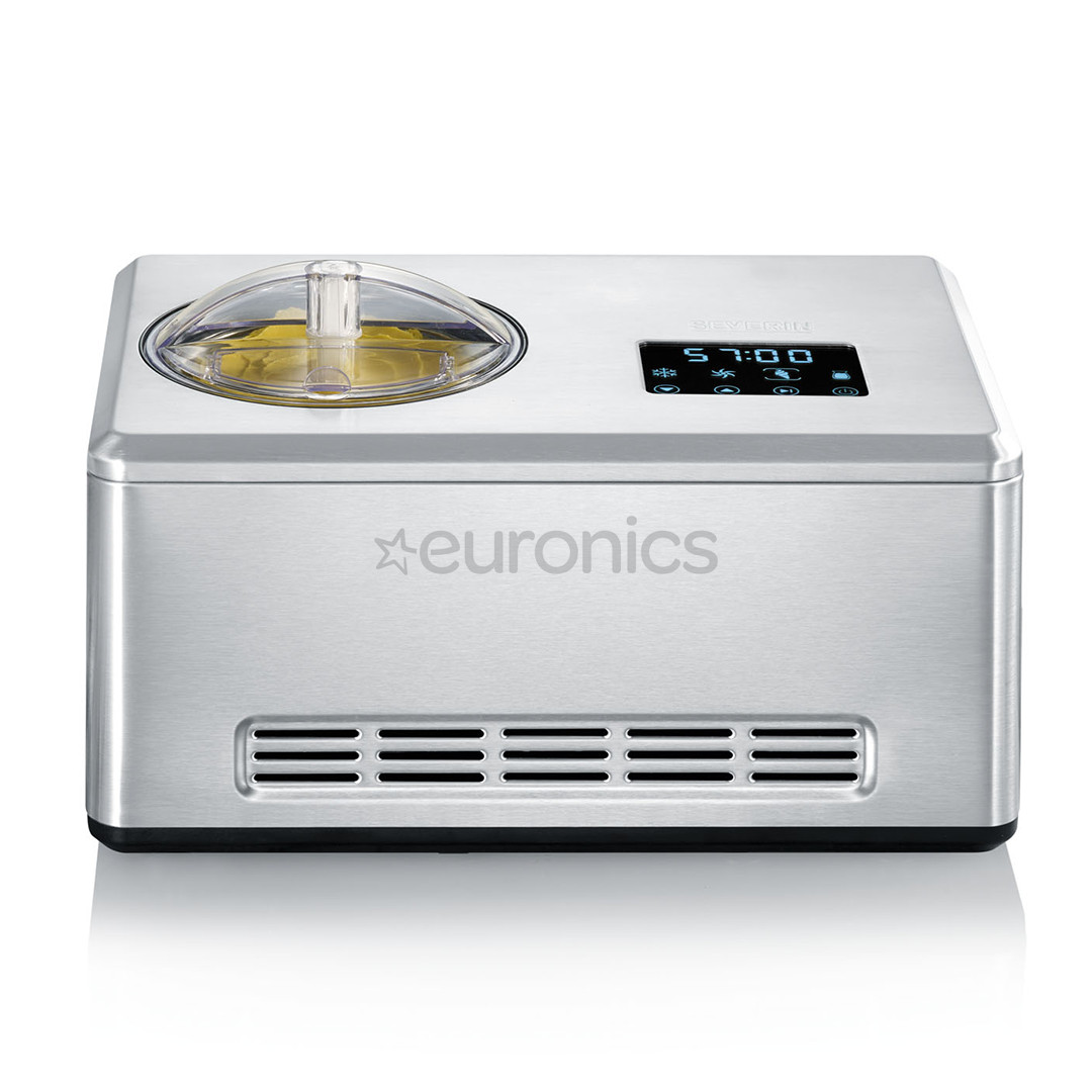 Severin, 2 trauki, 2x1 L, nerūsējošā tērauda - Saldējuma mašīna