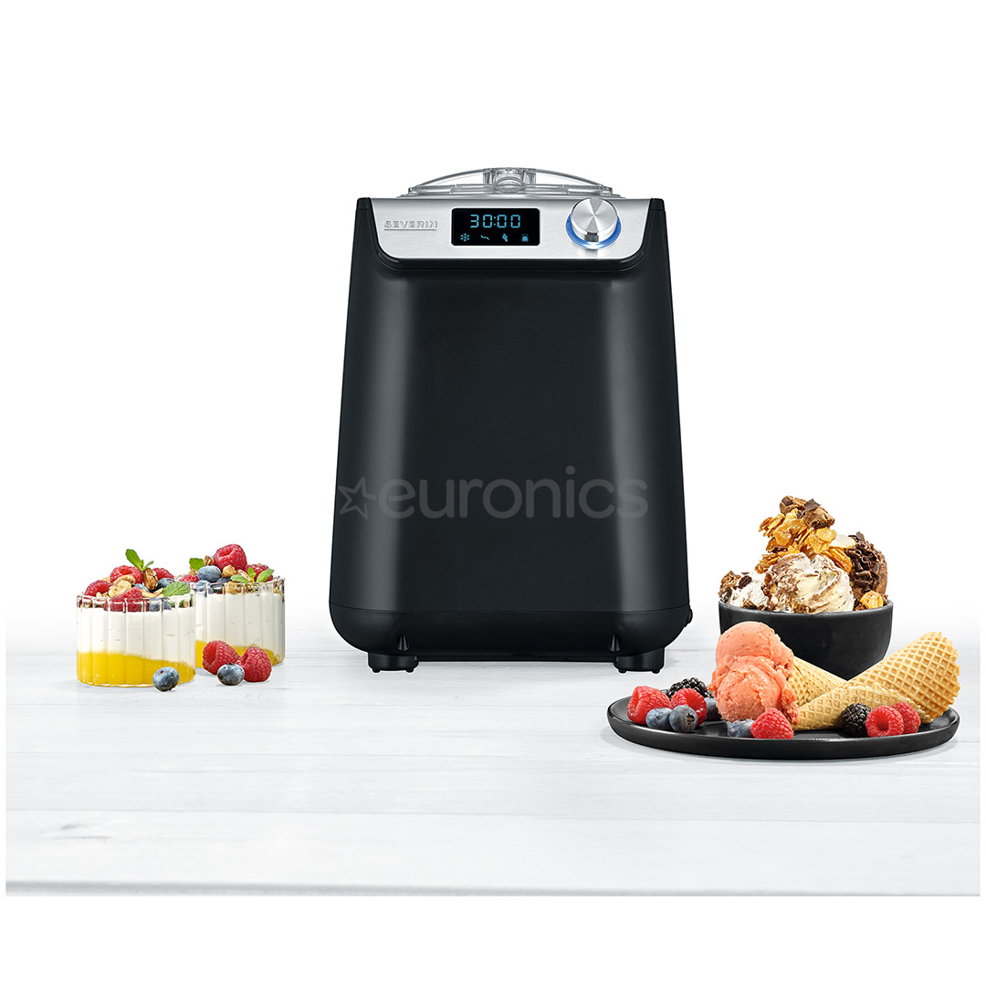 Severin, 1.2 L, black - Ice Cream and yoghurt Maker