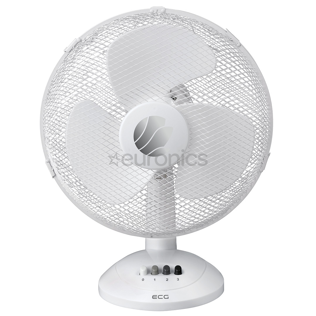 ECG, 50 W, balta - Galda ventilators