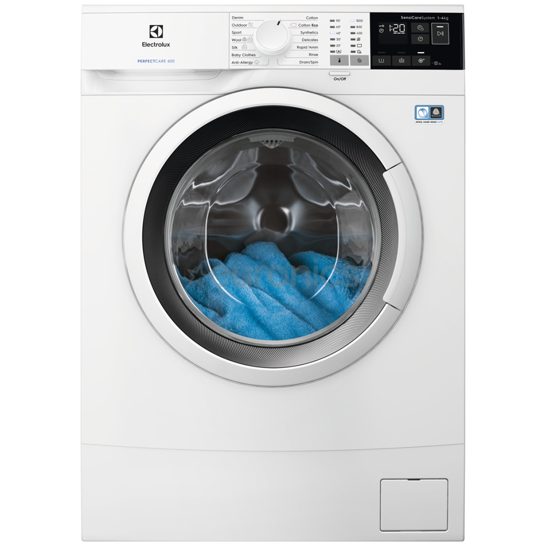Electrolux, 4 кг, глубина 34 см, 1000 об/мин - Стиральная машина с передней загрузкой