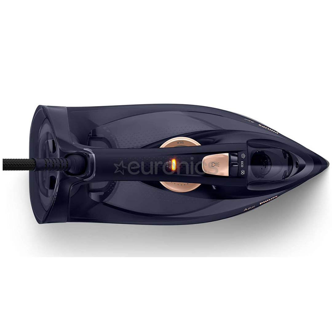 Philips Azur, 3000 Вт, синий/розовый - Паровой утюг