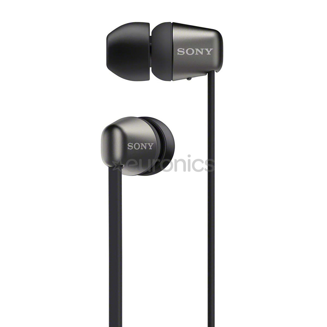 Sony WI-C310, черный - Беспроводные внутриканальные наушники