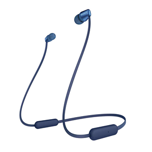 Sony WI-C310, zila - Bezvadu austiņas WIC310L.CE7