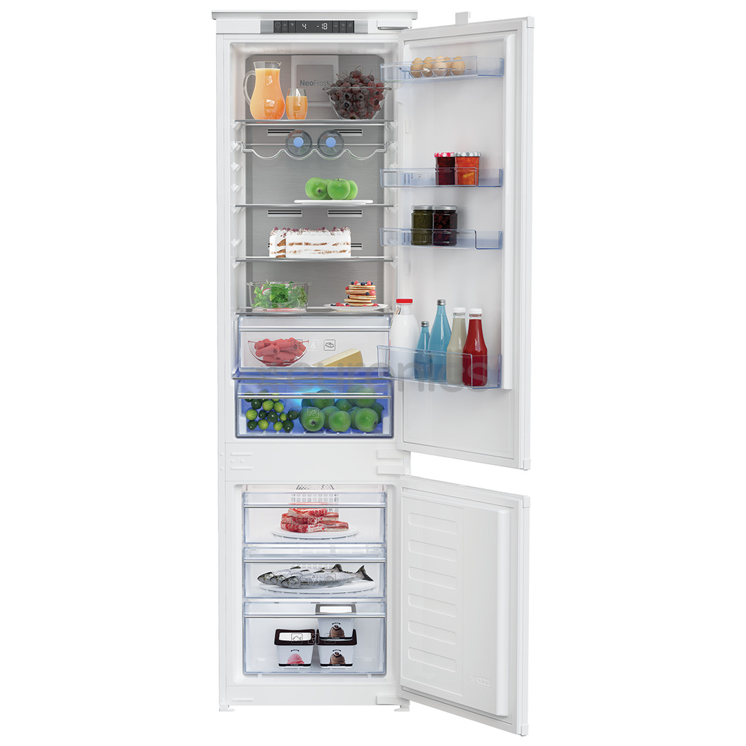 Iebūvējams ledusskapis, Beko / augstums: 193.5 cm