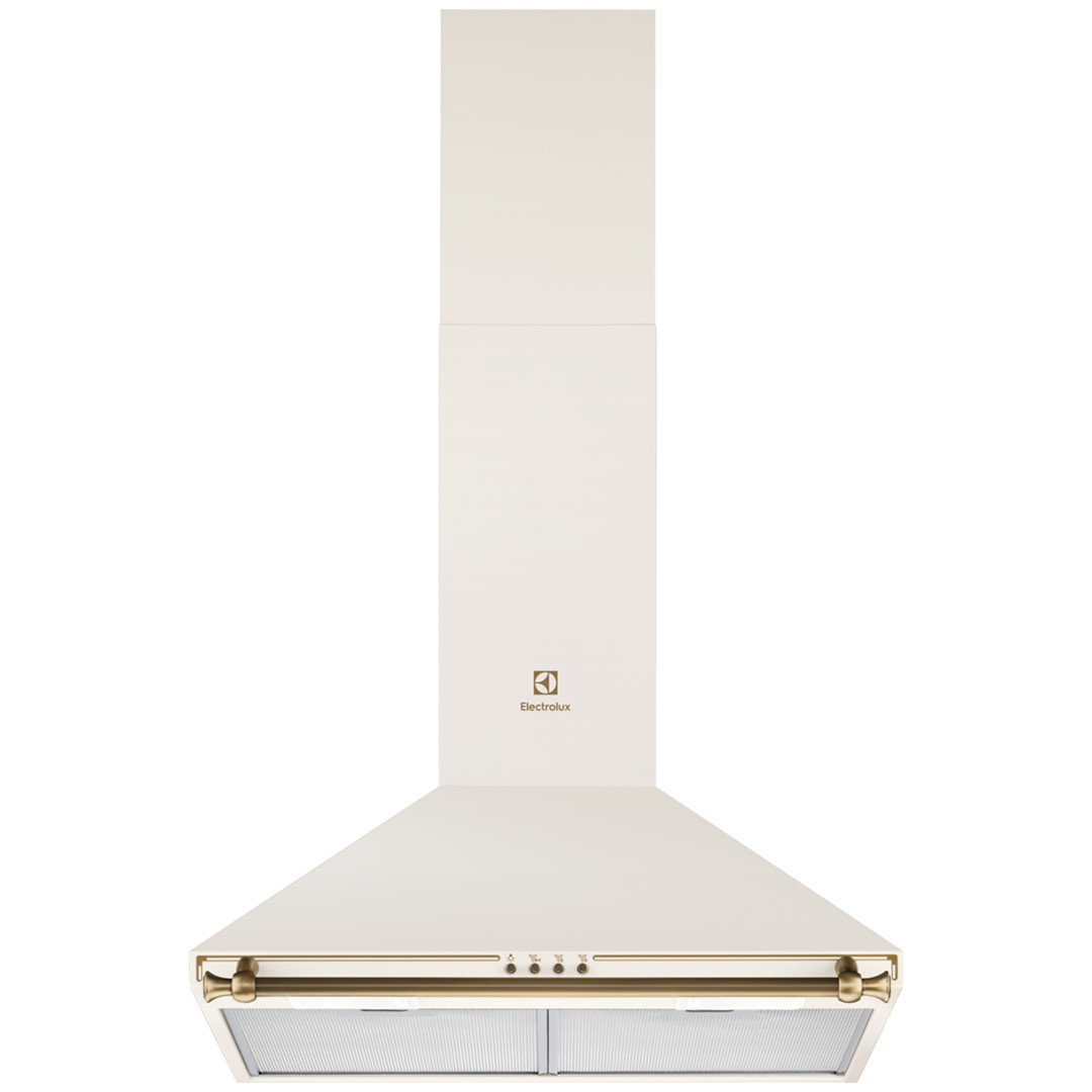 Electrolux, 420 m³/h, width 59.8 cm, beige - Cooker Hood