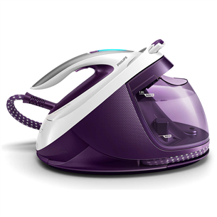 Philips PerfectCare Elite, 2700 W, balta/lillā - Gludināšanas sistēma