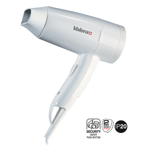 Valera Premium 1600 Push, 1600 W, white - Hair dryer