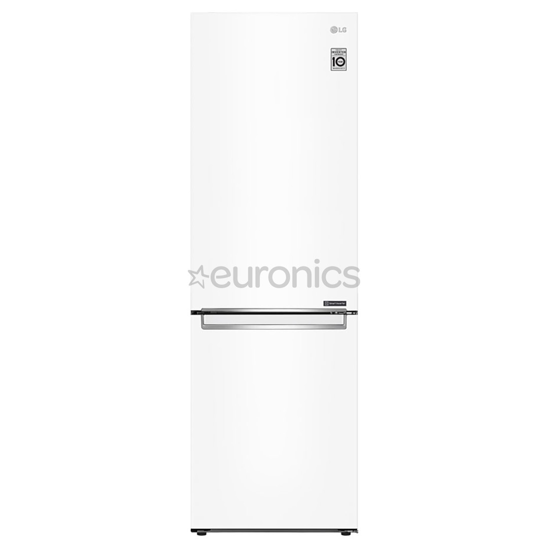 LG NatureFRESH™, augstums 186 cm, 341 L, balta - Ledusskapis