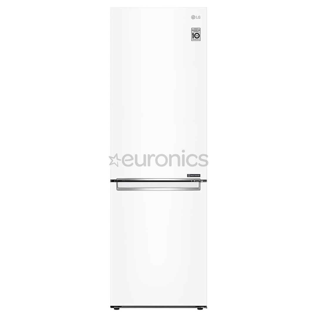 LG NatureFRESH™, augstums 186 cm, 341 L, balta - Ledusskapis