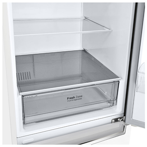 LG, NatureFRESH, 341 L, height 186 cm, white - Refrigerator