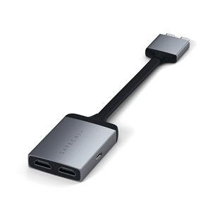 Adapteris USB-C 2x HDMI, Satechi