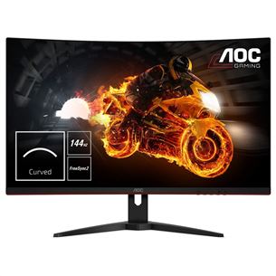 31,5" Curved Full HD LED VA monitor, AOC