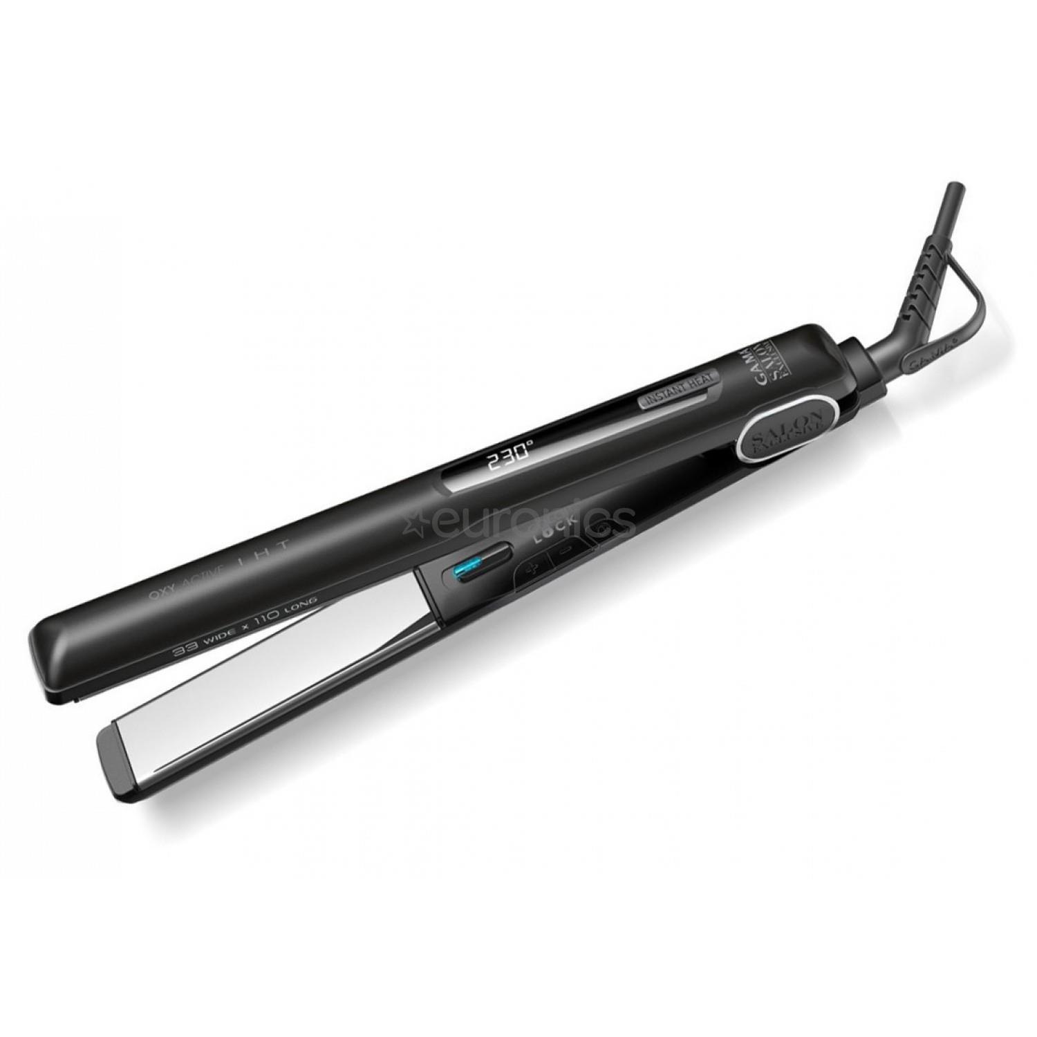  G-STYLE OXY-ACTIVE IHT WIDE & LONG, 230 °C, black - Hair straightener,  SI0101 | Euronics