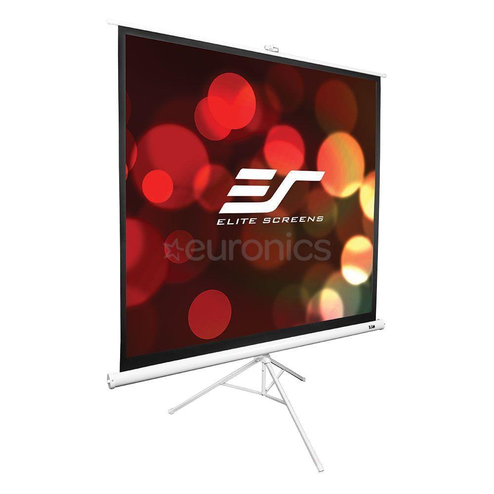 Projektoru ekrāns Tripod 113", Elite Screens / 1:1