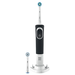 Braun Oral-B Vitality 150, melna/balta - Elektriskā zobu birste 150VITALITYBLACK