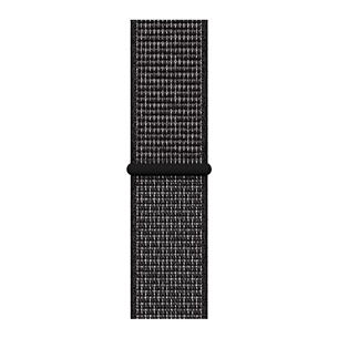 Replacement strap Apple Watch Black Nike Sport Loop 40 mm