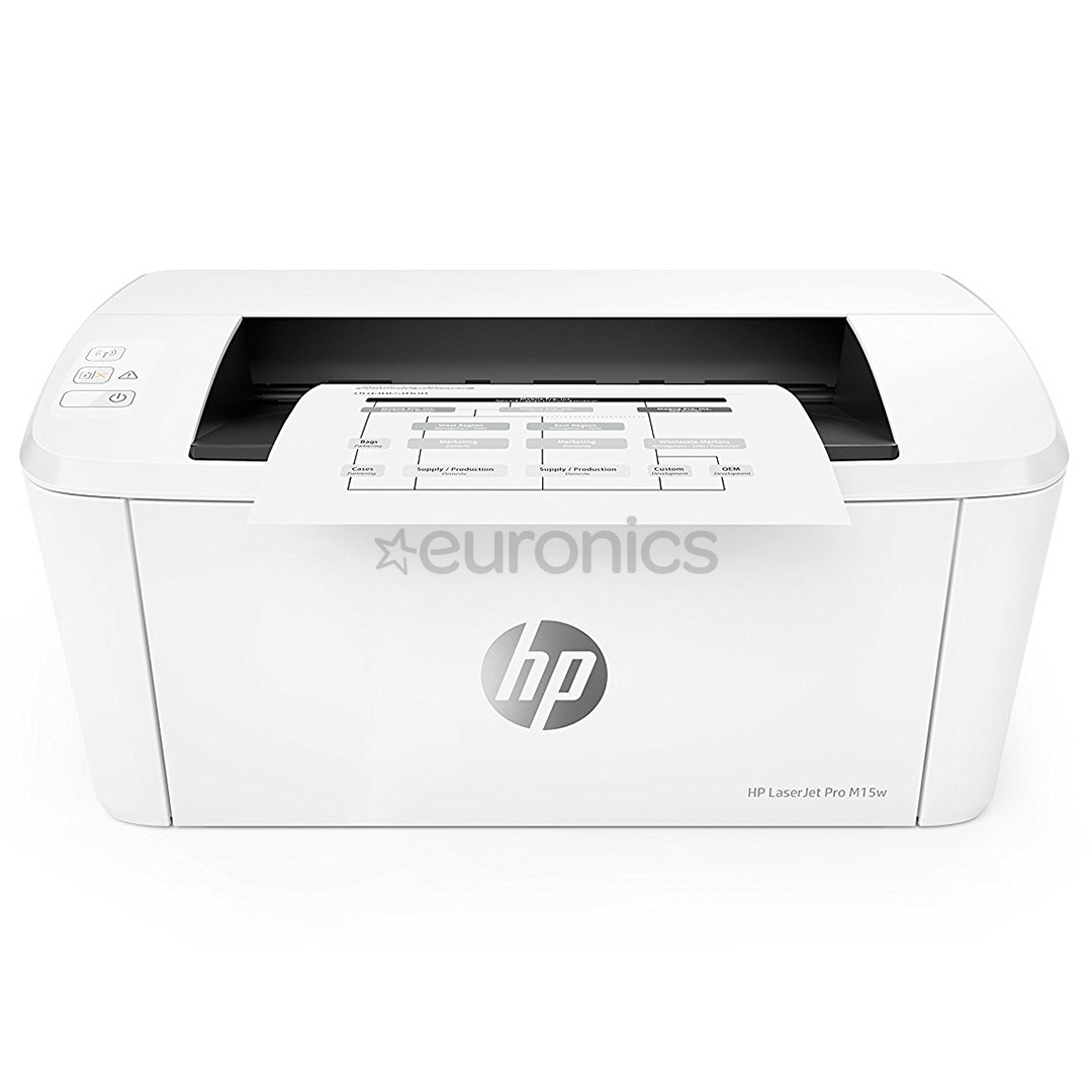 Printeris LaserJet Pro M15w Wireless, HP