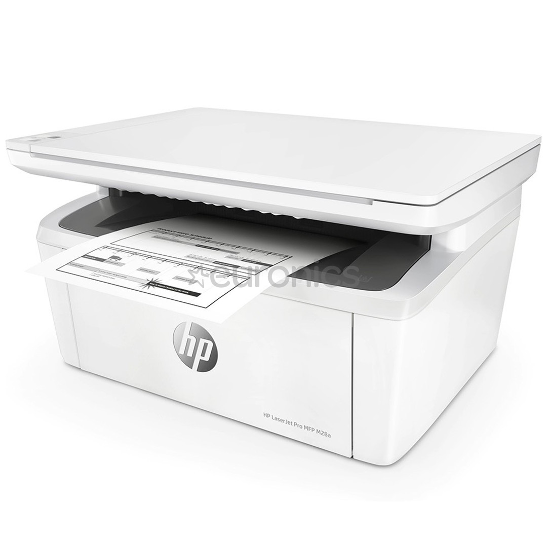 Многофункциональный лазерный принтер HP Laserjet Pro MFP M28a