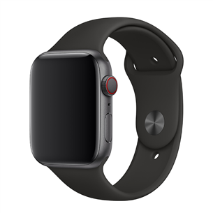 Сменный ремешок Apple Watch Black Sport Band - Extra Large 44 мм