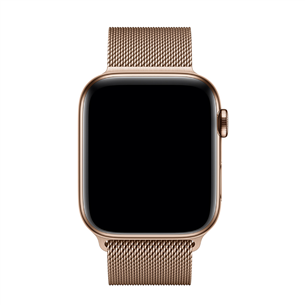 Replacement strap Apple Watch Gold Milanese Loop 44 mm