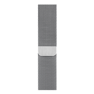 Сменный ремешок для Apple Watch Silver Milanese Loop Apple (44 мм)