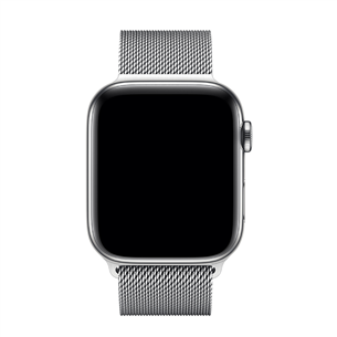 Replacement strap Apple Watch Silver Milanese Loop Apple (44 mm)