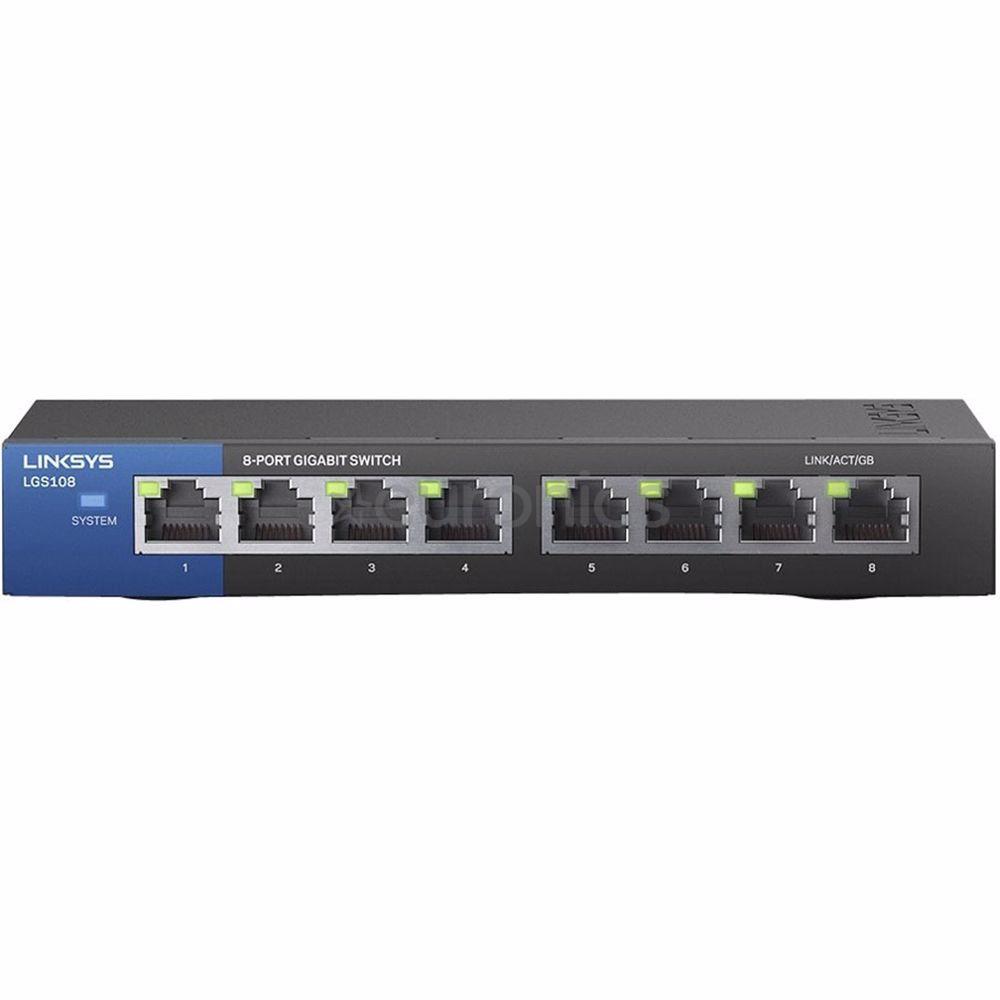 Tīkla komutators LGS108, Linksys