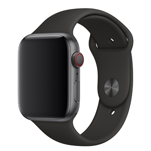Сменный ремешок Apple Watch Black Sport Band - Regular 44 мм