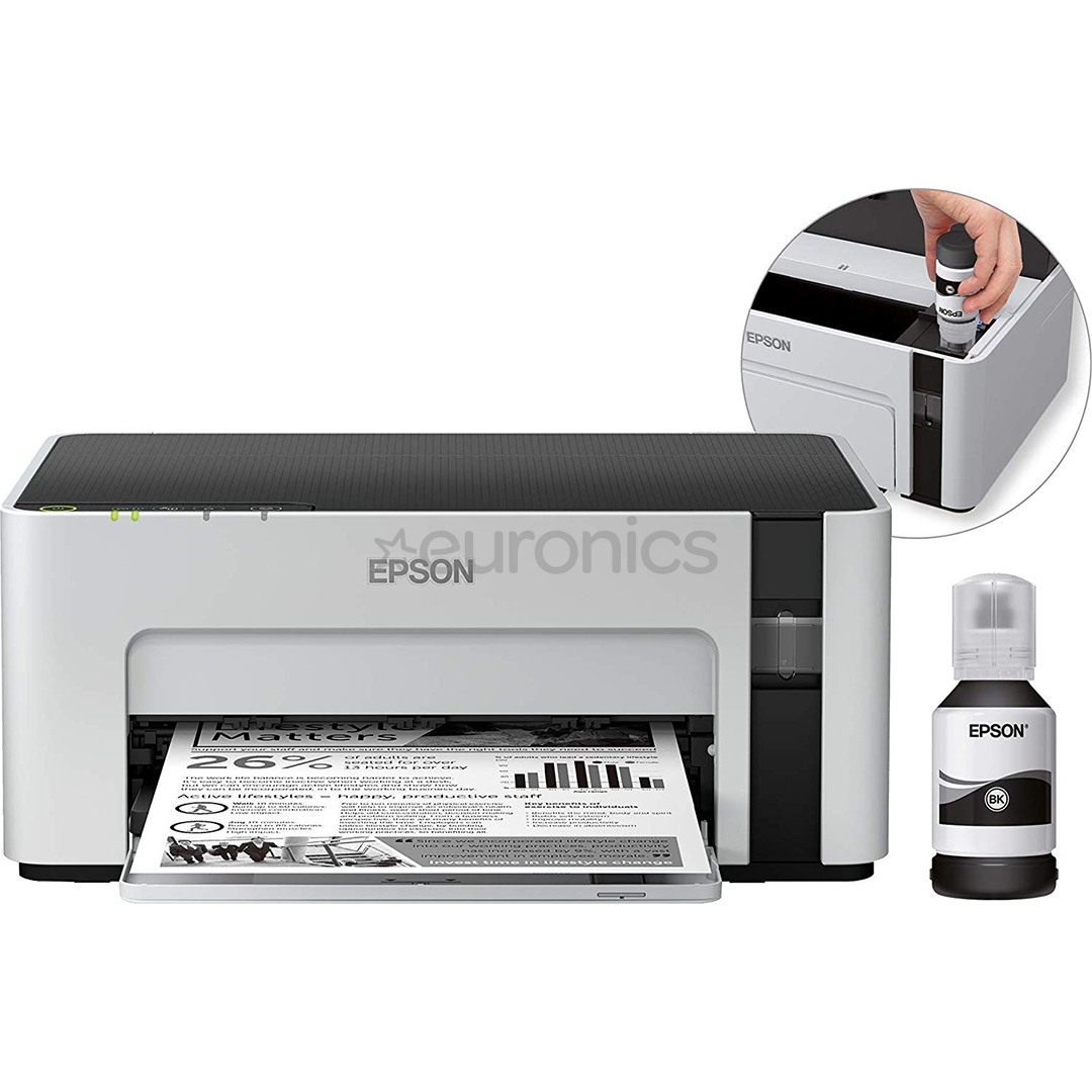 Tintes printeris EcoTank M1120, Epson / WiFi