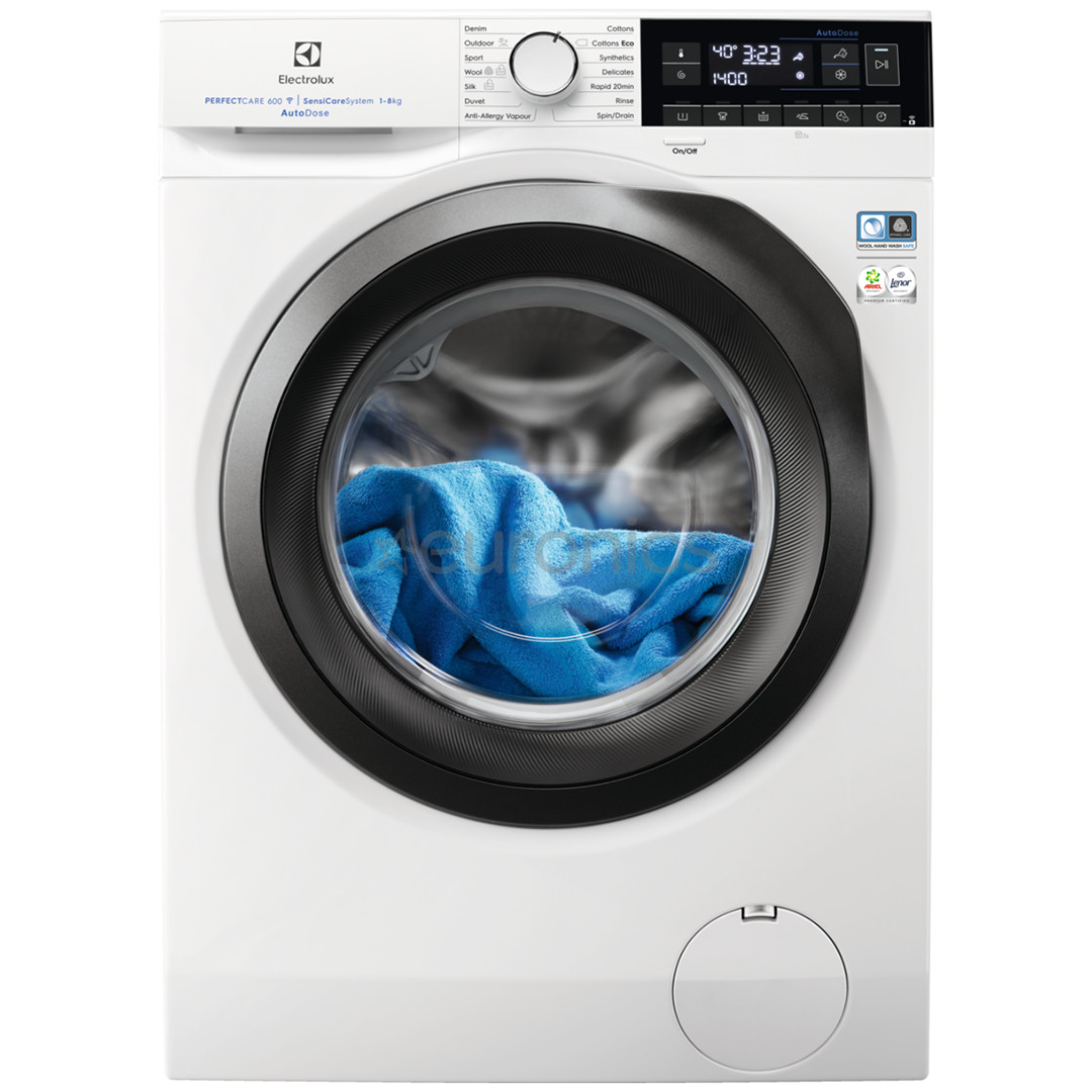 Electrolux, 8 kg, dziļums 63,6 cm, 1400 apgr/min. - Veļas mazgājamā mašīna ar priekšējo ielādi