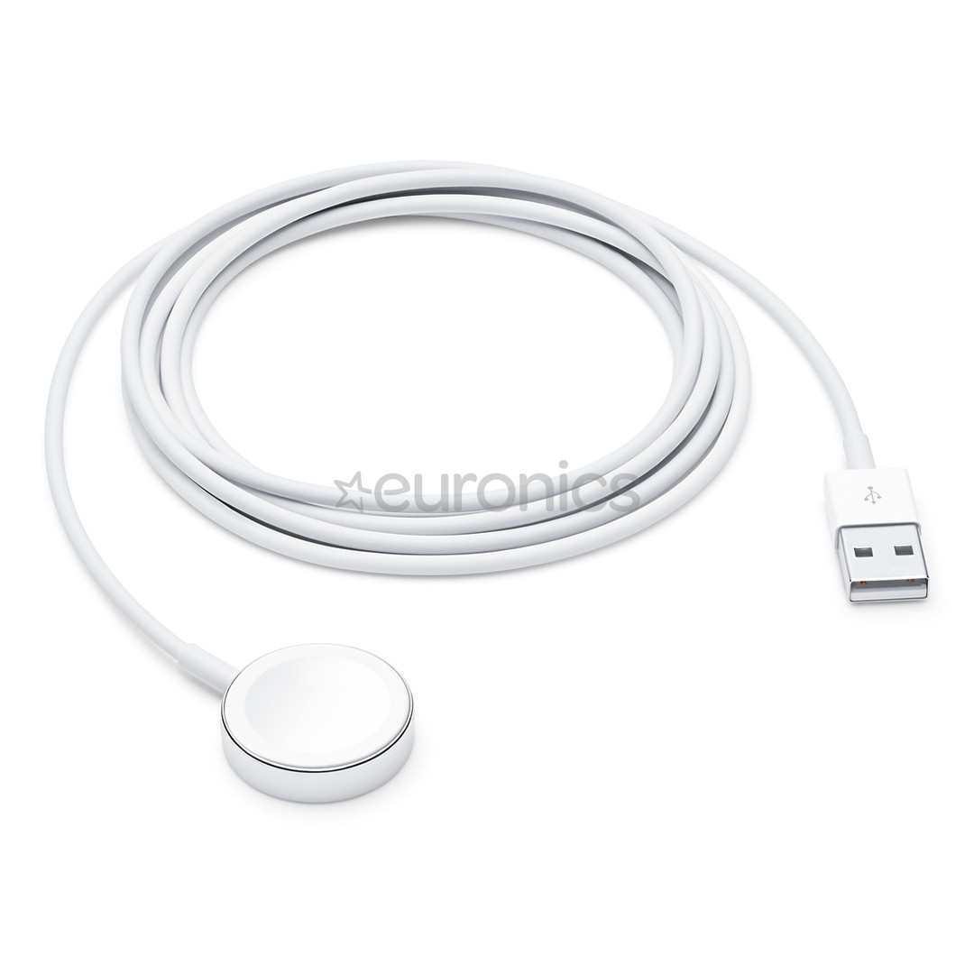 Uzlādes kabelis ar magnēta stiprinājumu priekš Apple Watch / 2m